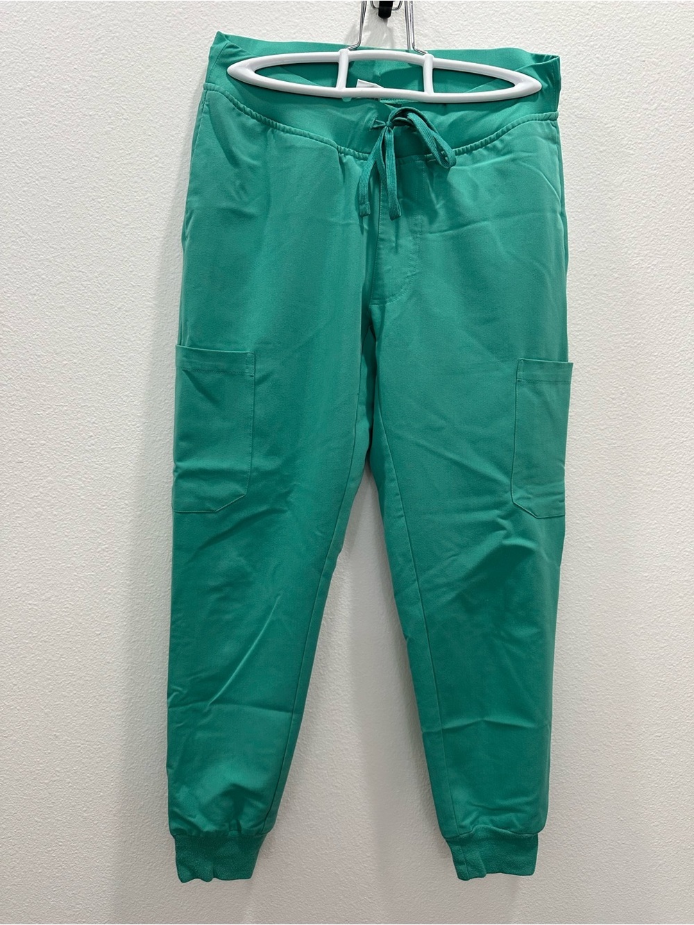 Mandala petite xs mint green Drawstring Jogger scrub Pants